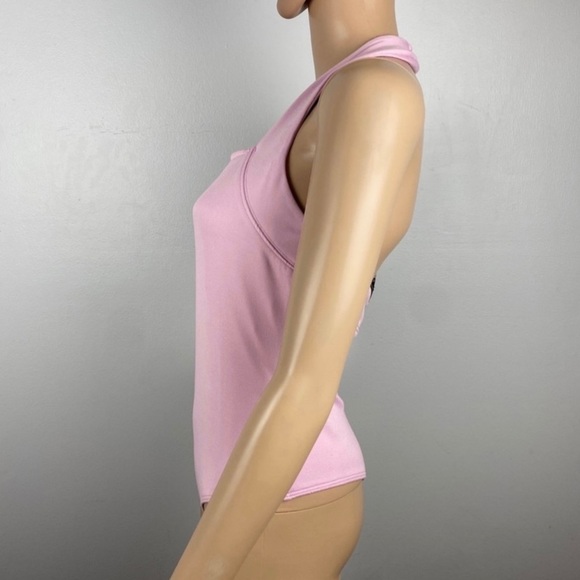 NEW PAIGE LILAC HALTER BODYSUIT - Picture 4 of 7